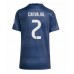 Real Madrid Daniel Carvajal #2 Bortedrakt Dame 2025-26 Korte ermer